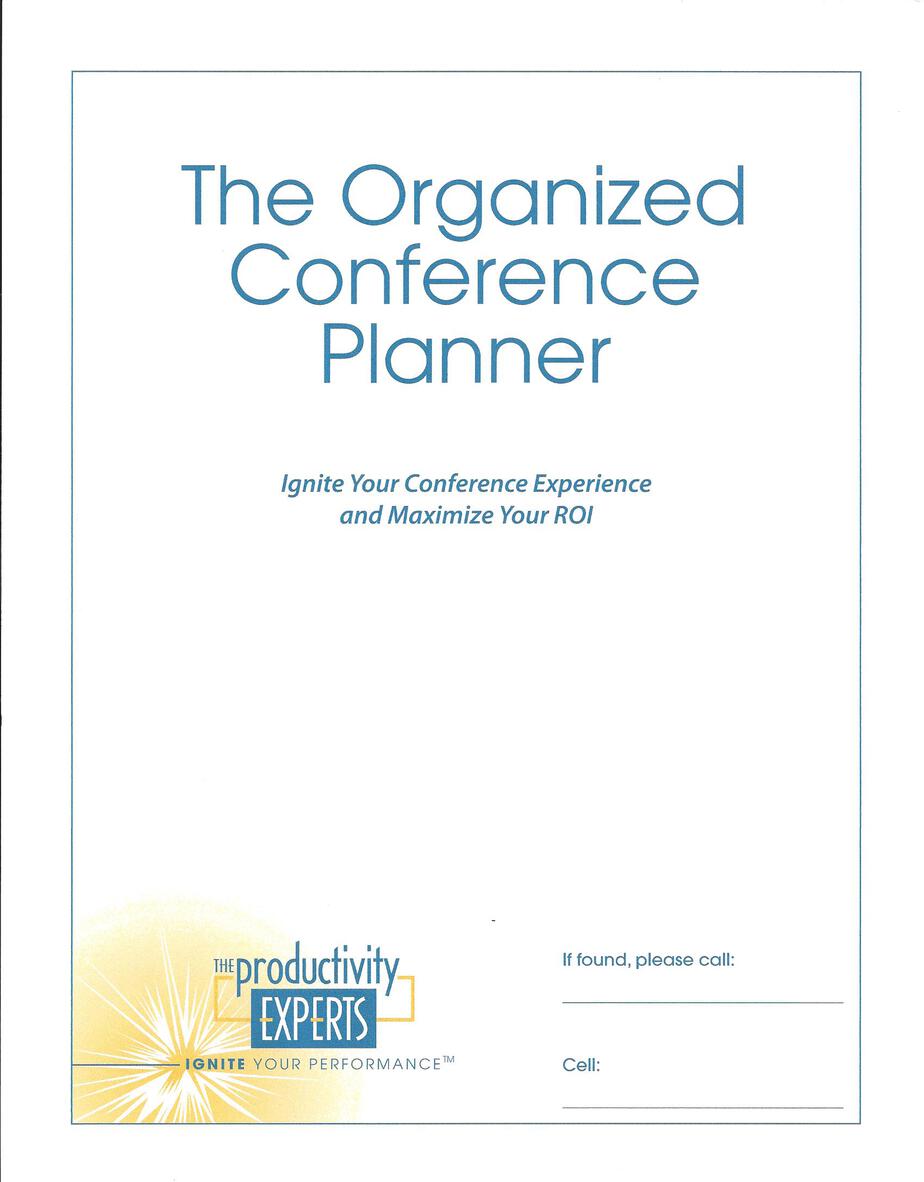Create the Ultimate Conference Productivity