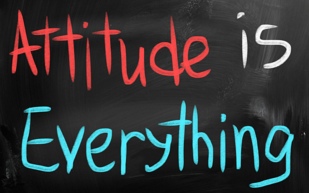 Attitude is everything when it comes to productivity