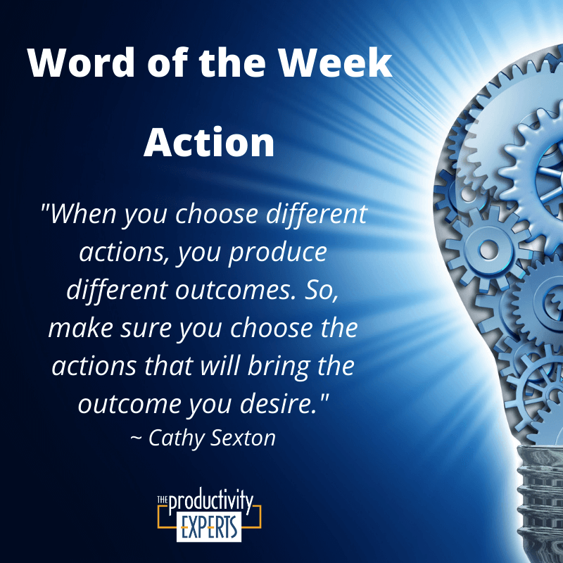 Word of the Week - Action