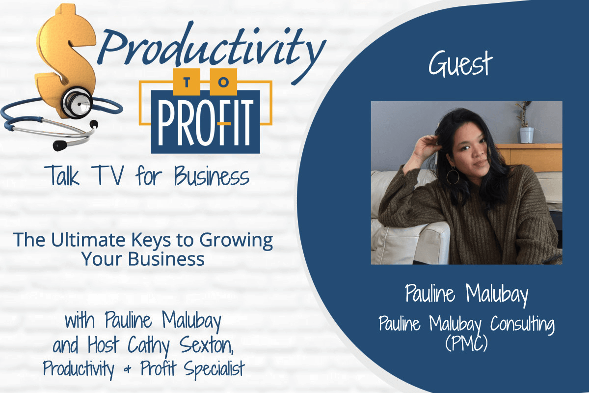 The Productivity Experts Productivity to Profit with Pauline Malubay